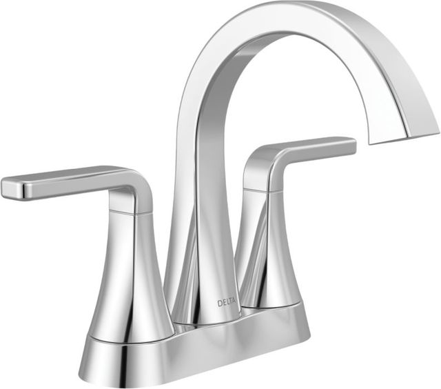Delta Lineax™ Chrome 2-Handle Tract-Pack Centerset Bathroom Faucet-0