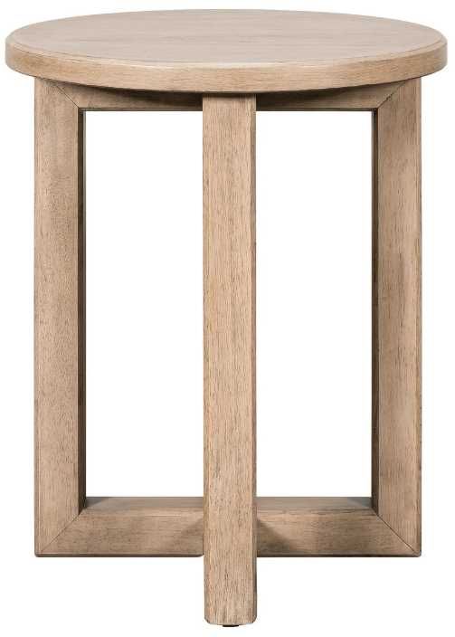 Liberty Furniture Proximity Place Barley Buff Chairside Table-3