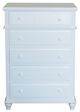Cottage Creek Furniture Abilene White Chest-1