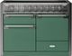 AGA™ Elise 48" Stainless Steel Pro Style Induction Range with Mineral Green Door-0