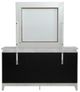 Liberty Furniture Reflections Pearl White/Rhinestone Dresser and Mirror-4