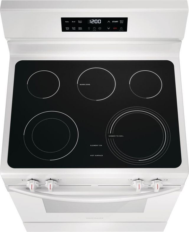 Frigidaire® 30" White Freestanding Electric Range-4