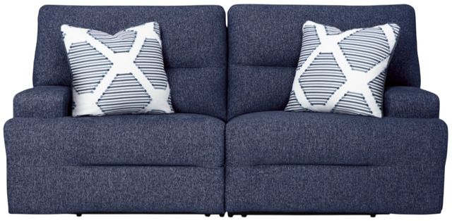 Signature Design by Ashley® Acklen Place 2-Piece Navy Power Reclining Sectional-2