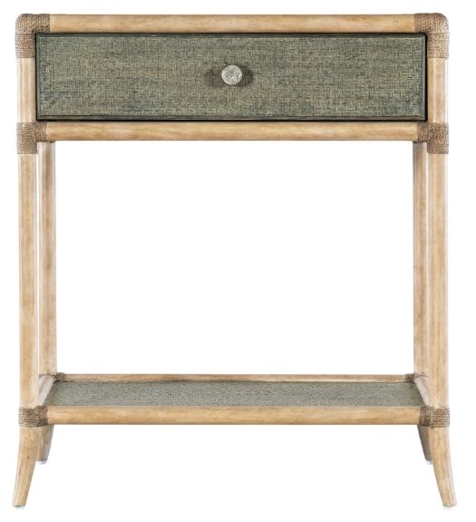 Hooker® Furniture Retreat Dune/Green Bedside Table-2