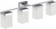 Moen® 90°™ Chrome Four Globe Bath Light-0