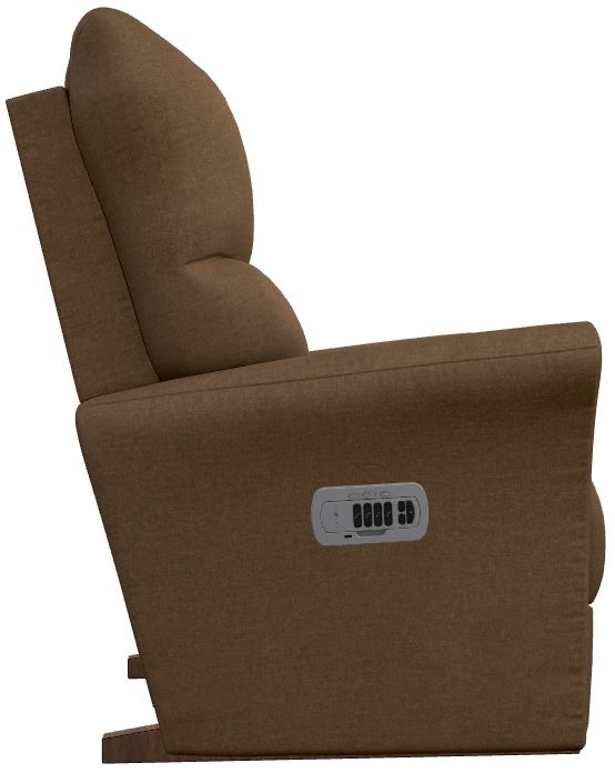 La-Z-Boy® Rowan Nutmeg Power Rocking Recliner with Headrest and Lumbar-2