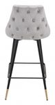Zuo® Piccolo Gray Counter Chair-3