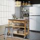 homestyles® General Line Brown Kitchen Cart-4