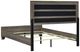 Coaster® Wright Brown Oak Eastern King Panel Bed-2