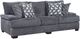 Behold™ Home Vega Charcoal Sofa-0