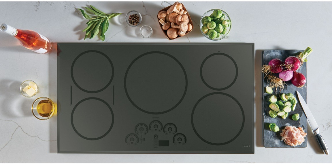 GE Cafe 36" Smart Induction Cooktop - Thumbnail 4