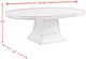 Elements International Collins 5-Piece Weathered Gray Dining Table Set-1