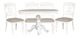 Liberty Furniture Summer House 5-Piece Oyster White Pedestal Dining Set-0