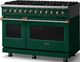 Viking® 5 Series 48" Ivy Pro Style Dual Fuel (LP) Range with Brushed Brass Trim-3