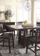 Signature Design by Ashley® Haddigan Dark Brown Counter Stool-2