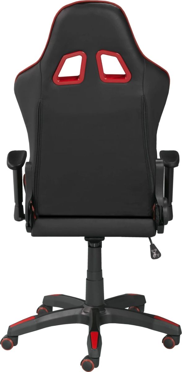 Brassex Inc. Black/Red Gaming Chair-3
