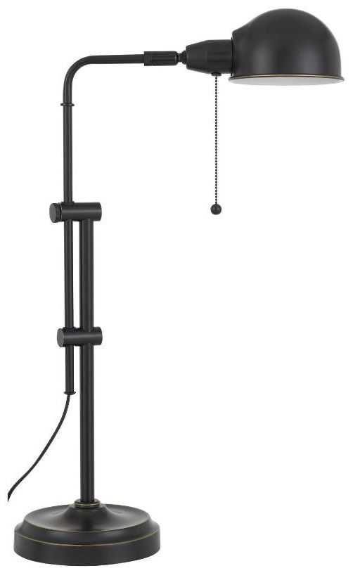 Cal® Lighting & Accessories Corby Pharmacy Oil Rubbed Bronze Desk Lamp-0