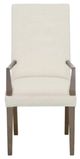 Fairfield® Customizable Entree Dining Straight Tall Back Arm Chair-1