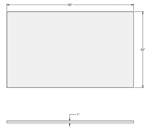 Amisco Customizable Ricard Rectangular Dining Table-3