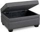Superstyle Furniture Ltd. Customizable 33" Upholstered Ottoman with Storage-1