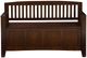 Linon Cynthia Walnut Storage Bench-4