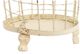 A & B Home Stella 2-Piece Warm Cream Decorative Birdcages with Bird Finial Set-3
