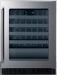 Summit® 3.25 Cu. Ft. Stainless Steel Wine Cooler -0