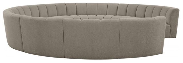 Meridian Furniture Infinity 11-Piece Taupe Modular Sectional-2