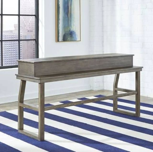 Liberty Furniture Hayden Way Gray Wash Console Bar Table-1