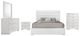 Coaster® Felicity 5-Piece White California King Bedroom Set -0