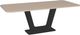 Amisco Customizable Amelia 84" Rectangular Dining Table with Radius Corners and 1" White Oak Veneer Top-0