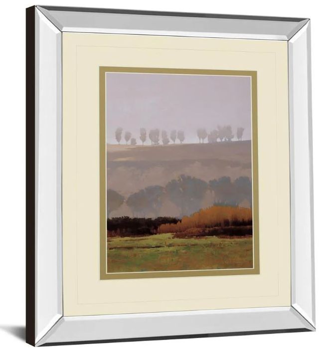 Classy Art Brown Trees Above The River by M. Bohne Wall Art-1