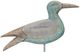 StyleCraft Blue/Brown/Gray Bird on Stand Marine Statue-1