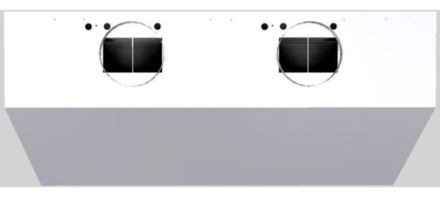 Vent-A-Hood® 54" White Wall Mounted Range Hood-3