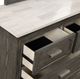 New Classic® Home Furnishings Lisbon Gray Dresser and Mirror Set-5