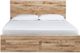Signature Design by Ashley® Hyanna Tan Brown Queen Panel Bed with 2-Drawer Storage-1