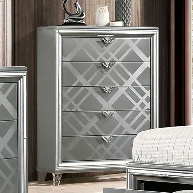 Furniture of America® Emmeline Silver Chest-0