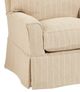 Four Seasons Customizable Kylee Slipcovered Swivel Glider -1