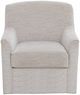 England Furniture Raleigh Living Large White Swivel Chair-1