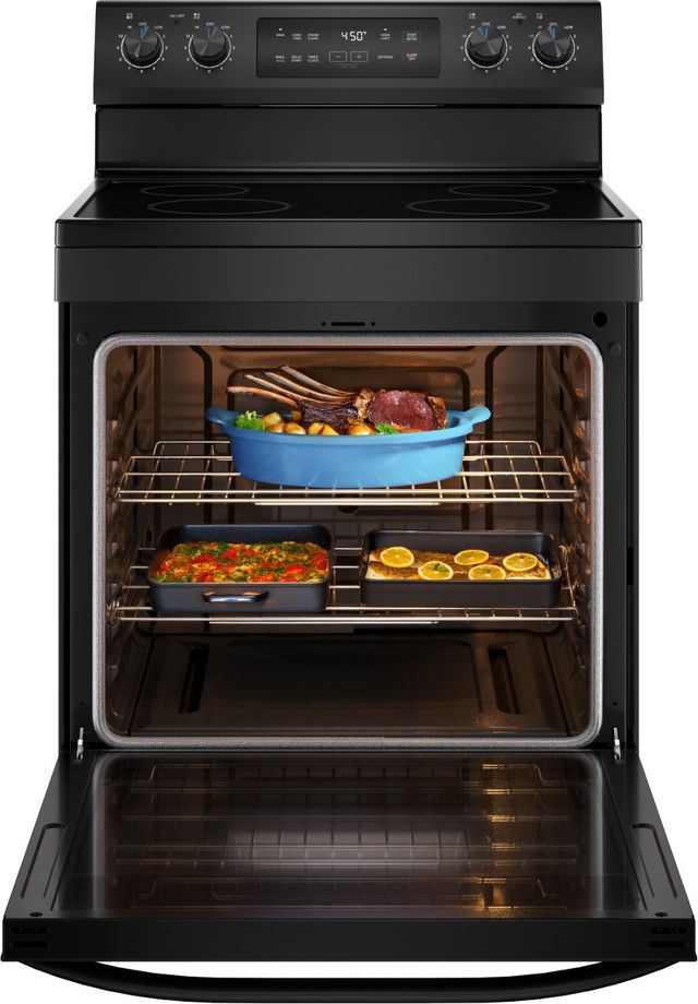 Midea® 30" Black Freestanding Electric Range -1