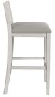 HH2 Home Fowler Gray/White Bar Stool-2