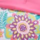Olliix by Mi Zone Camille Pink Full/Queen Floral Comforter Set-4