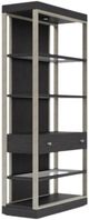 Riverside Furniture Millie Glazed Mocha Etagere-4