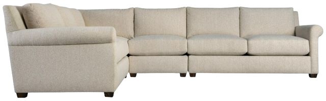 Bernhardt Barnes Bernhardt Living 4-Piece Beige L-Shape Sectional-2