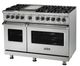 Viking® 5 Series 48" Blush Pro Style Dual Fuel Range-3