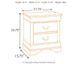 Signature Design by Ashley® Alisdair Dark Brown Nightstand-4
