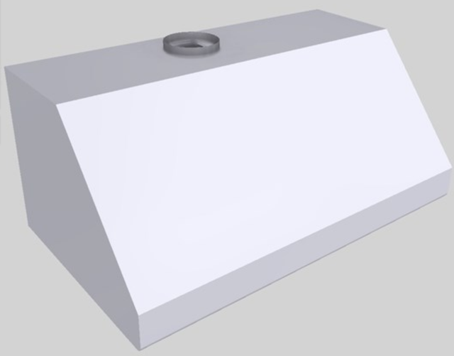 Vent-A-Hood® 42" White Wall Mounted Range Hood-3