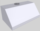 Vent-A-Hood® 42" White Wall Mounted Range Hood-3