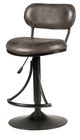 HH2 Home Athena Black Swivel Adjustable Stool-1