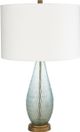 Surya Glasshouse Aqua/Off-White Lamp-0